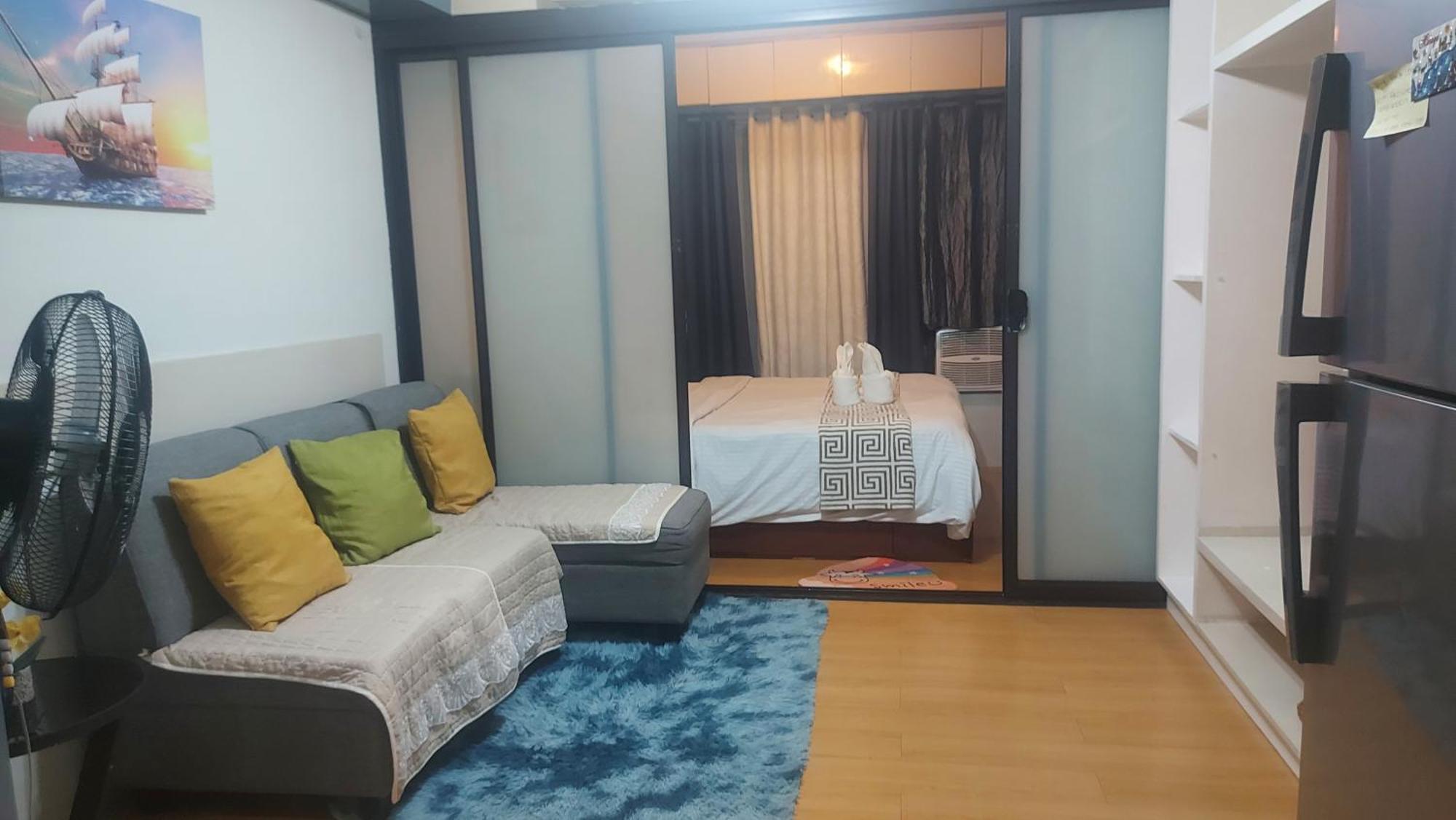 1Bedroom One Oasis Condo Fullyfurnished Davao Stadt Exterior foto