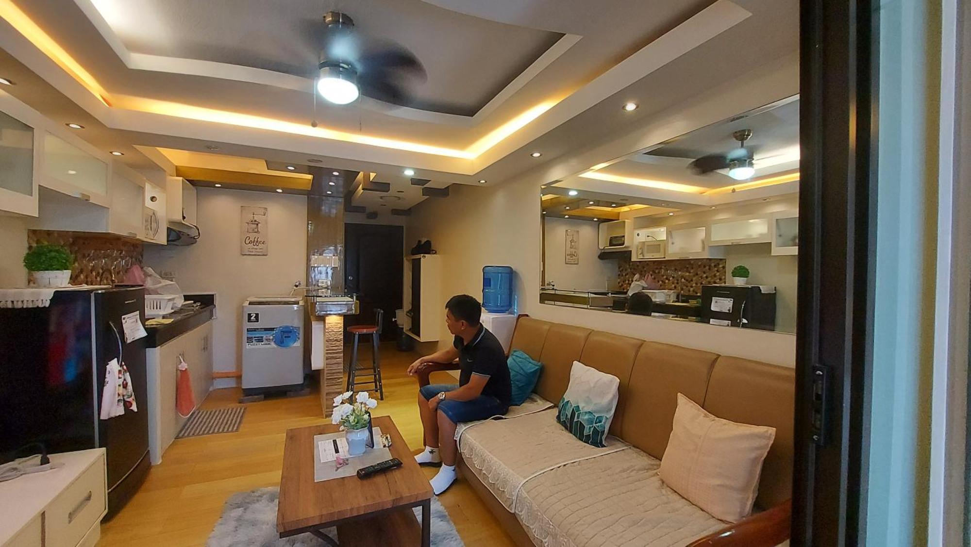 1Bedroom One Oasis Condo Fullyfurnished Davao Stadt Exterior foto